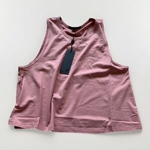 Greyson Shirt Women's Size Medium Sloane Tank Pima Cotton Pink Golf Tennis NWT